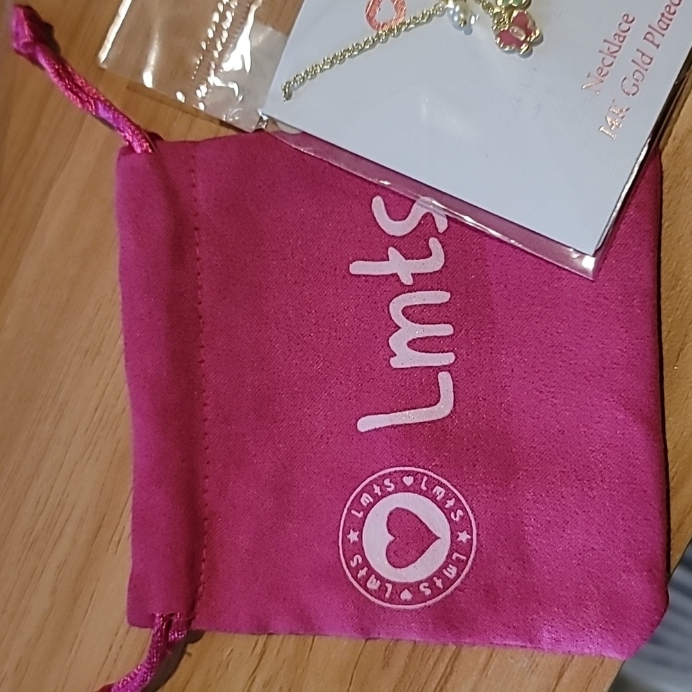 Little Miss Twin Stars necklace NIP - Picture 4 of 8